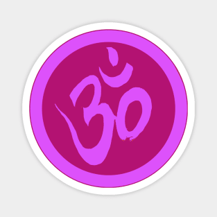 Spiritual Awakening OM Yoga Meditation Magnet